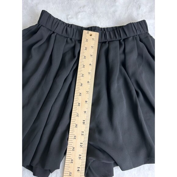 NWT Express Womens Black Pleated High-Waisted Shorts Size XS - Picture 5 of 9